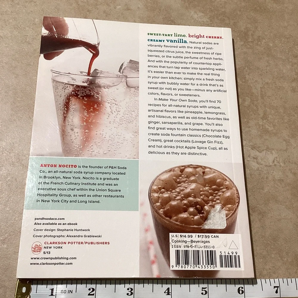 Make Your Own Soda Recipe Book by Anton Nocito
